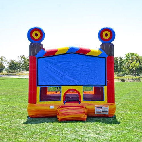 Jumporange Target Commercial Grade Bounce House Inflatable 13’x 13